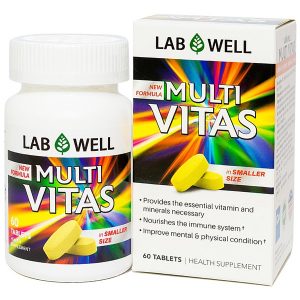 Viên uống bổ sung Vitamin Multi Vitas Lab Well 60 viên